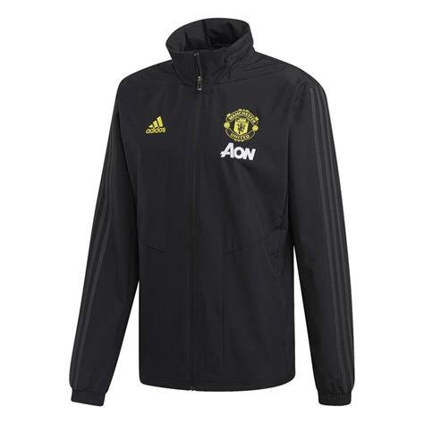 adidas heren mufc manchester united dons gestoffeerde pufferjas zwart|man utd Adidas shirts.